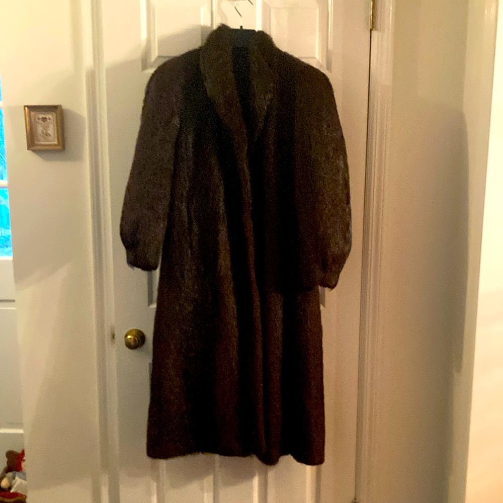 Nutria fur coat